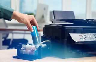 Recarga de toners e cartuchos